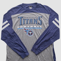 Tennessee Titans 2010s Long Sleeve T-shirt Navy Vintage