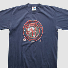 Boston Red Sox Majestic 2000s T-shirt - Navy - M by Fanatics Real Vintage T-shirts