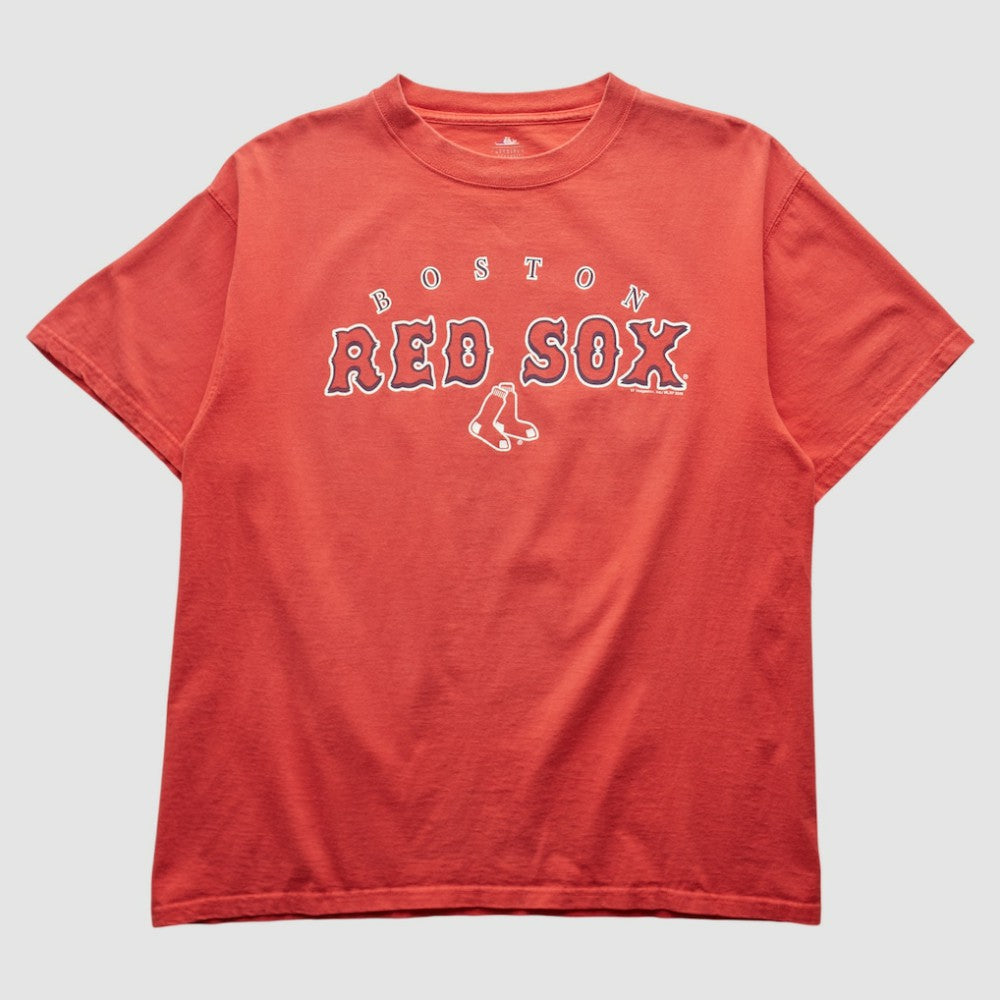 Boston Red Sox Genuine Merchandise 2000s T-shirt - Red - M by Fanatics Real Vintage T-shirts