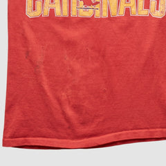 St. Louis Cardinals Logo 7 90s T-shirt - Red - S by Fanatics Real Vintage T-shirts