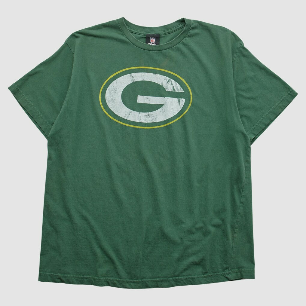 Green Bay Packers NFL 2010s T-shirt Green Vintage
