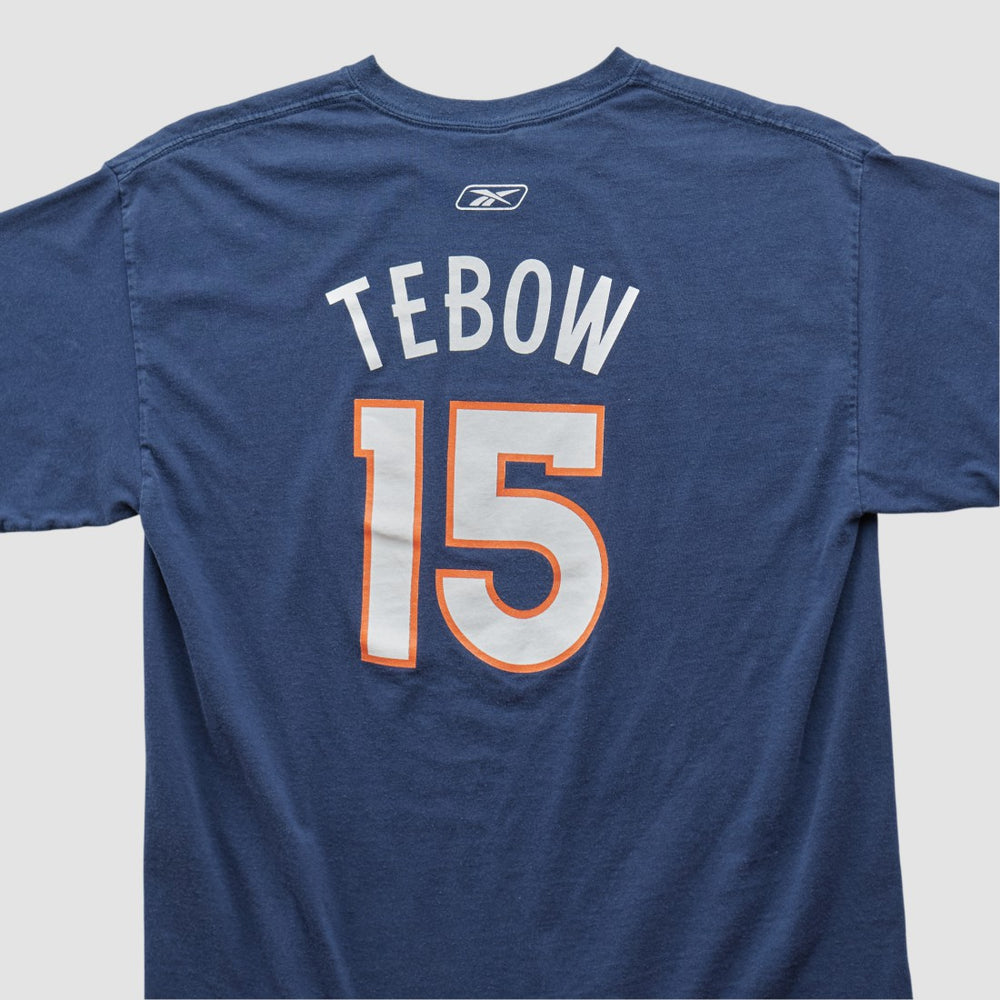 Denver Broncos Gildan 2010s T-shirt Navy Vintage