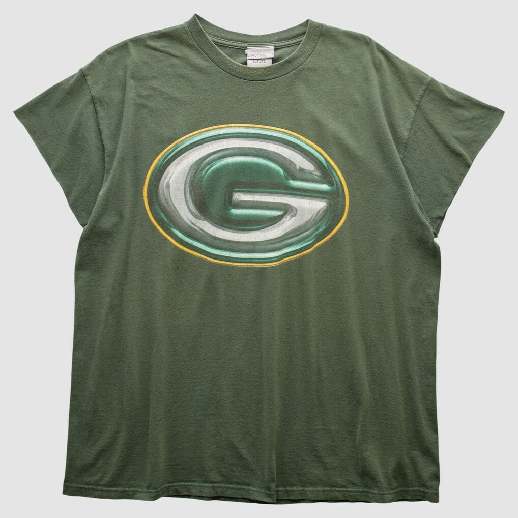 Green Bay Packers Reebok 2000s T-shirt Green Vintage