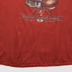 Tampa Bay Buccaneers NFL 2000s T-shirt Red Vintage