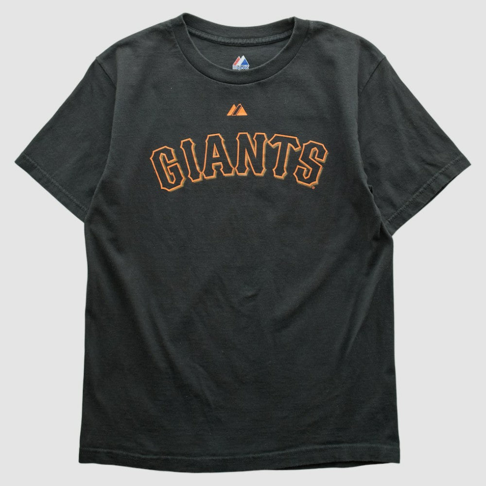 San Francisco Giants Majestic 2009 T-shirt - Black - XS by Fanatics Real Vintage T-shirts