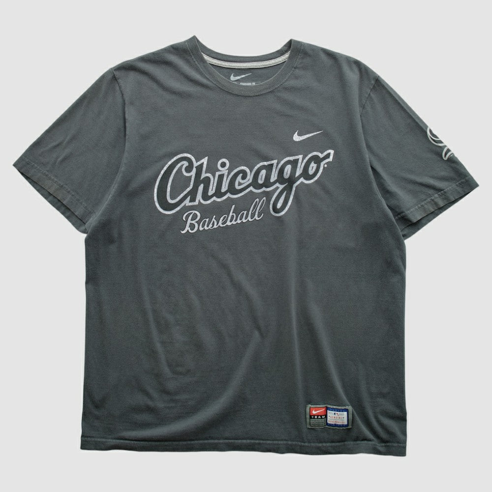 Chicago White Sox Nike 2010s T-shirt - Charcoal - M by Fanatics Real Vintage T-shirts