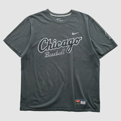 Chicago White Sox Nike 2010s T-shirt - Charcoal - M by Fanatics Real Vintage T-shirts
