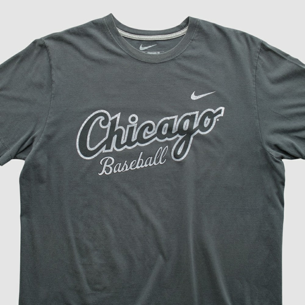 Chicago White Sox Nike 2010s T-shirt - Charcoal - M by Fanatics Real Vintage T-shirts