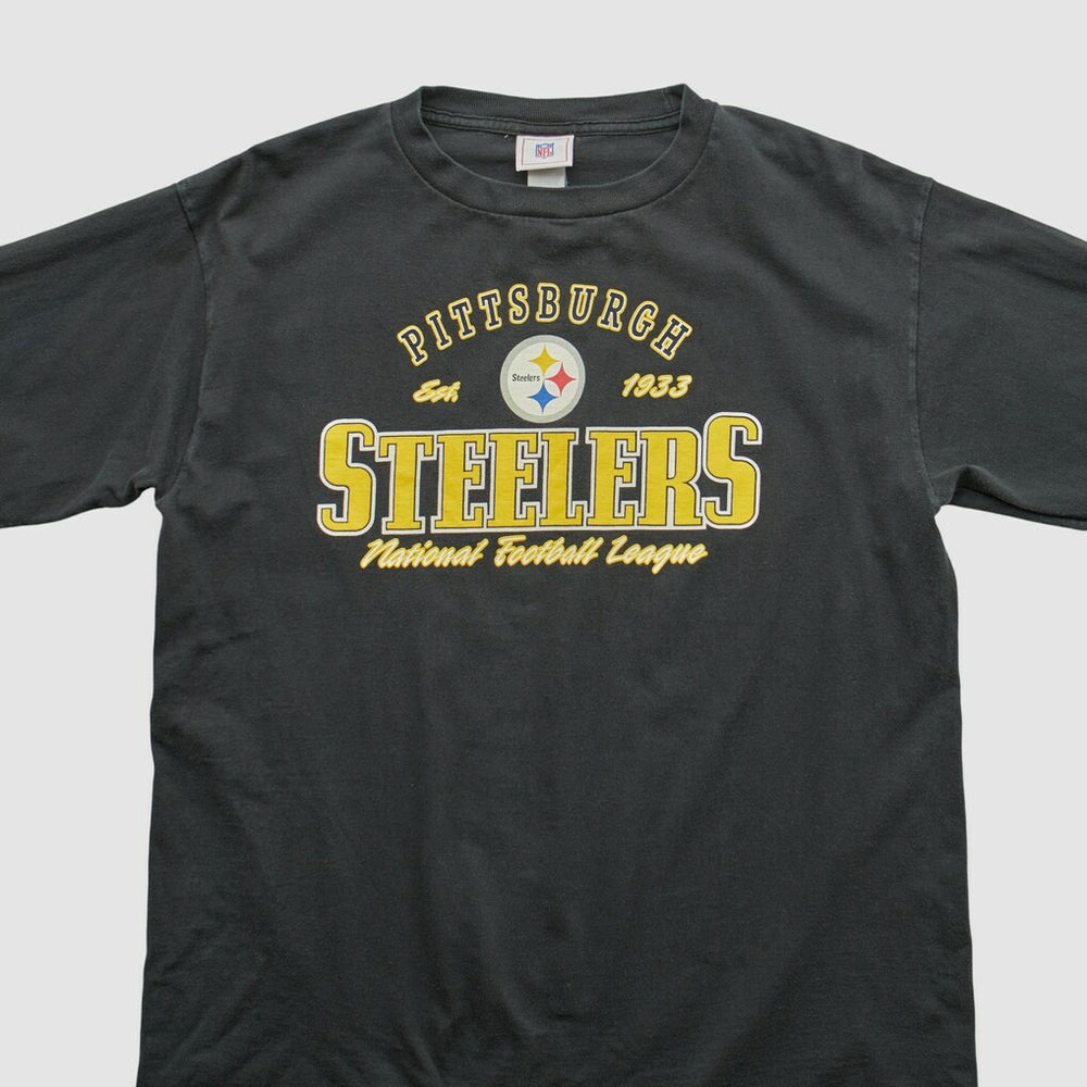 Pittsburgh Steelers NFL 2000s Long Sleeve T-shirt Black Vintage