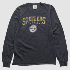 Pittsburgh Steelers NFL 2010s Long Sleeve T-shirt Black Vintage