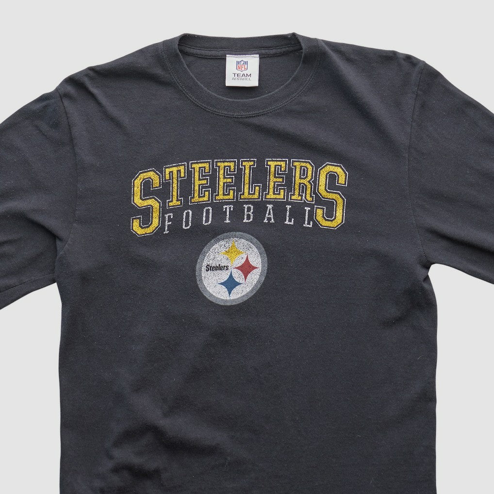 Pittsburgh Steelers NFL 2010s Long Sleeve T-shirt Black Vintage