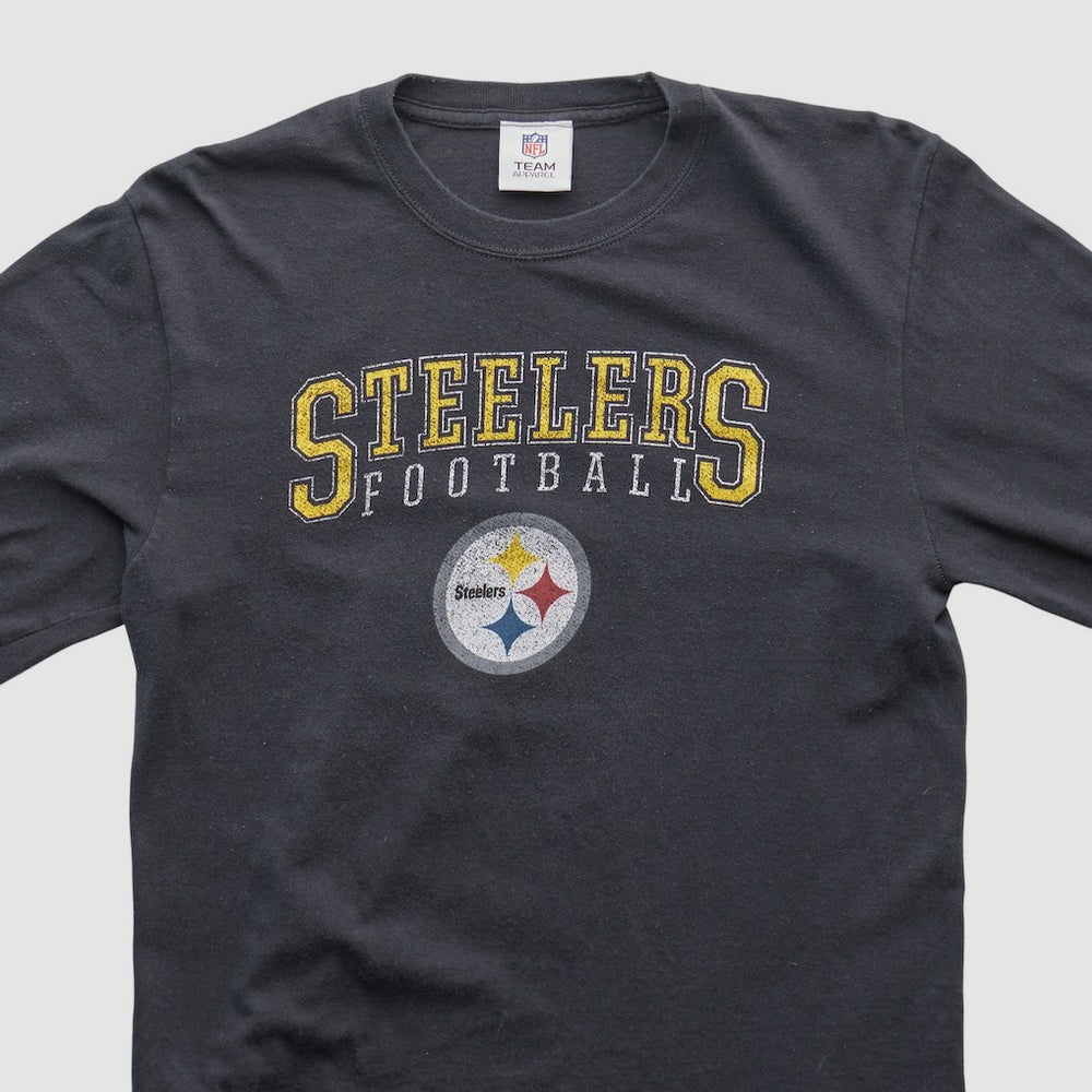 Pittsburgh Steelers NFL 2010s Long Sleeve T-shirt Black Vintage