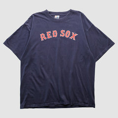 Boston Red Sox Majestic 2000s T-shirt - Navy - 2XL by Fanatics Real Vintage T-shirts