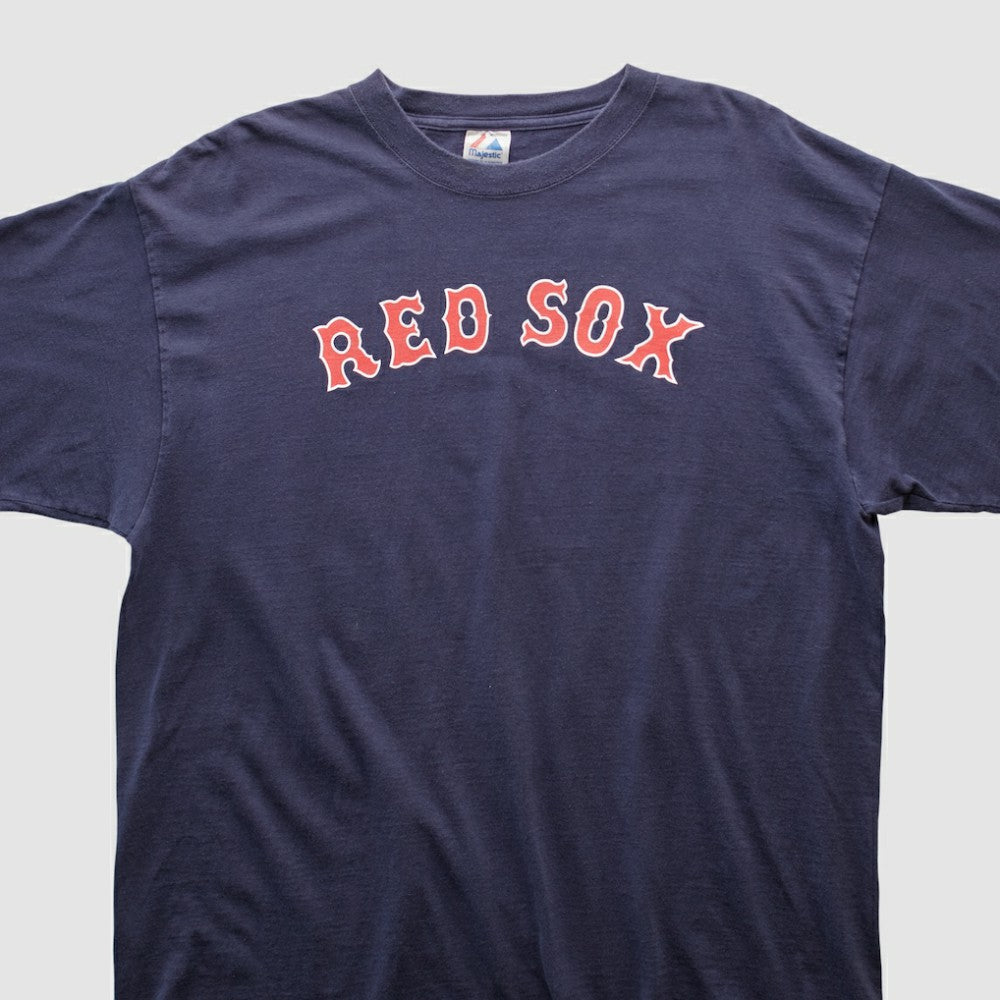 Boston Red Sox Majestic 2000s T-shirt - Navy - 2XL by Fanatics Real Vintage T-shirts
