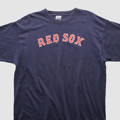 Boston Red Sox Majestic 2000s T-shirt - Navy - 2XL by Fanatics Real Vintage T-shirts