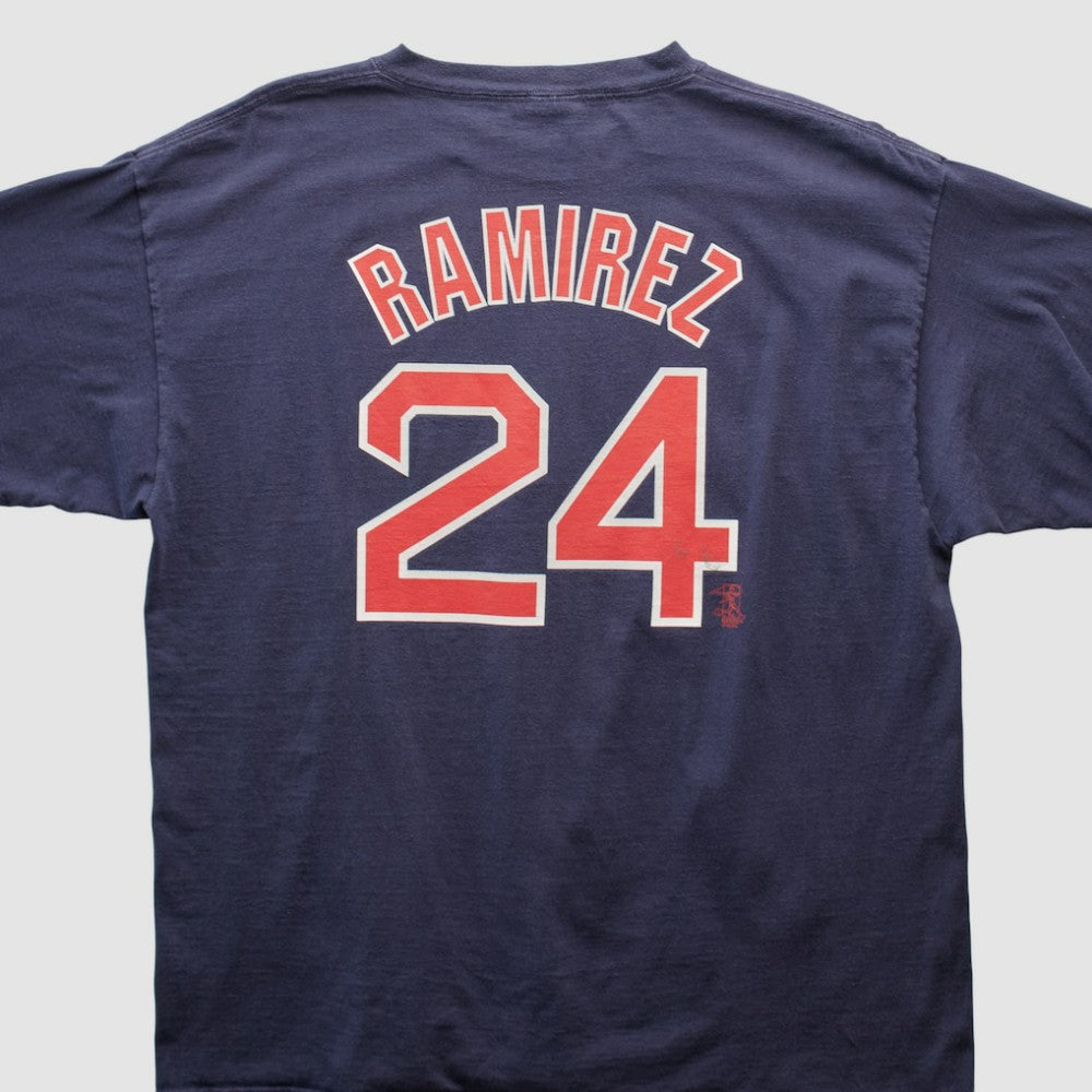Boston Red Sox Majestic 2000s T-shirt - Navy - 2XL by Fanatics Real Vintage T-shirts