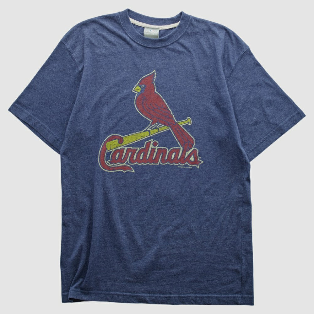 St. Louis Cardinals Genuine merchandise 2010s T-shirt - Navy - M by Fanatics Real Vintage T-shirts