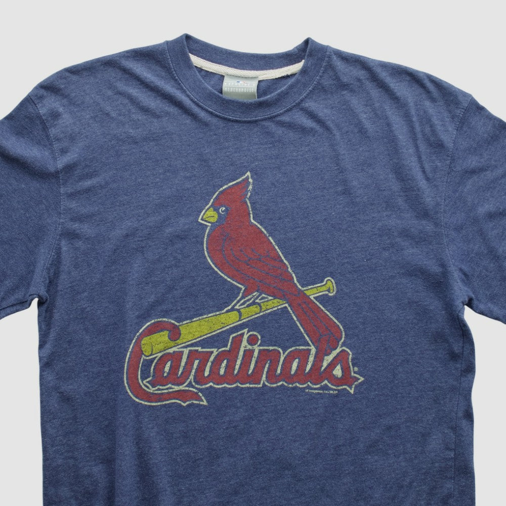 St. Louis Cardinals Genuine merchandise 2010s T-shirt - Navy - M by Fanatics Real Vintage T-shirts