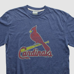 St. Louis Cardinals Genuine merchandise 2010s T-shirt - Navy - M by Fanatics Real Vintage T-shirts