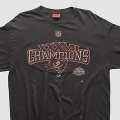 Tampa Bay Buccaneers Reebok 2003 Long Sleeve T-shirt Black Vintage