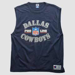 Dallas Cowboys Champion 90s Tank Navy Vintage