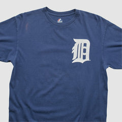 Detroit Tigers Majestic 2000s T-shirt - Navy - M by Fanatics Real Vintage T-shirts