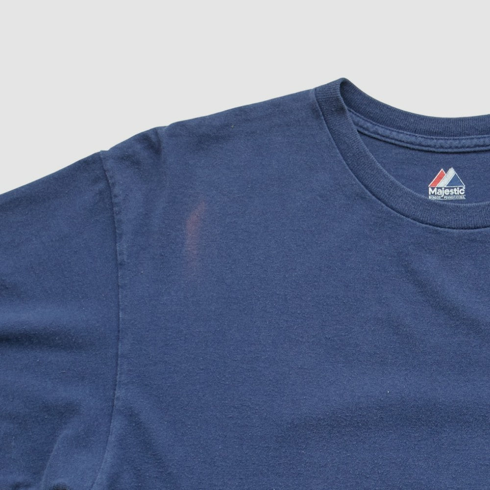 Detroit Tigers Majestic 2000s T-shirt - Navy - M by Fanatics Real Vintage T-shirts
