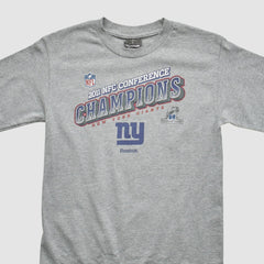 New York Giants Reebok 2011 Pullover Sweatshirt Heather Gray Vintage
