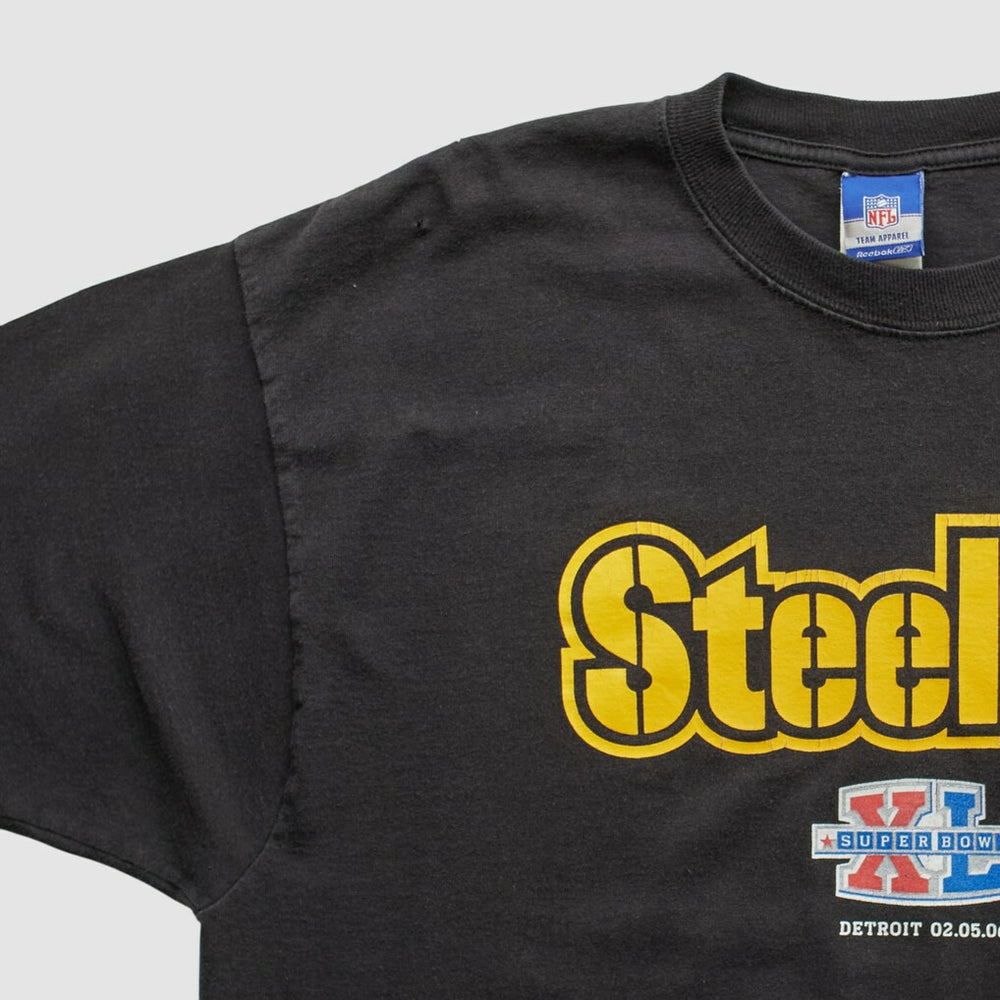 Pittsburgh Steelers Reebok 2000s T-shirt Black Vintage