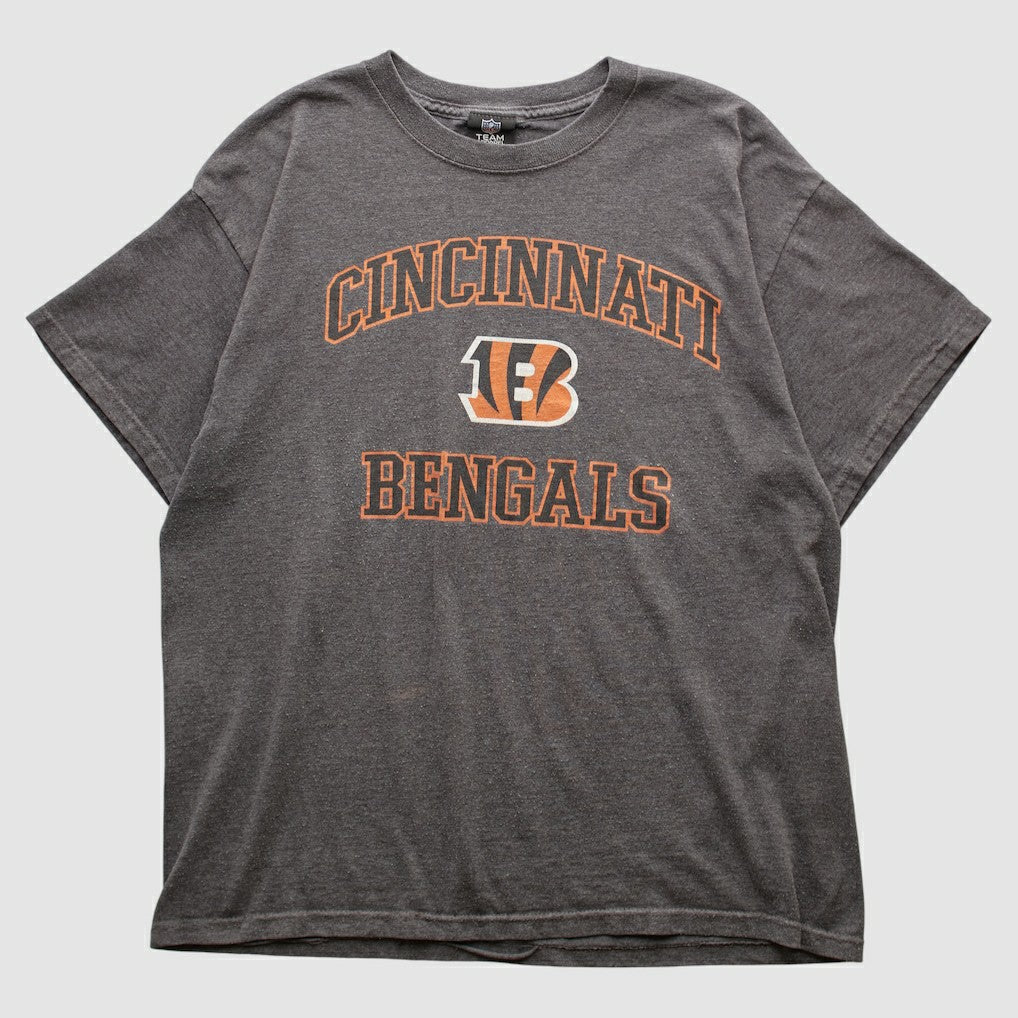 Cincinnati Bengals NFL 2010s T-shirt Dark Heather Gray Vintage