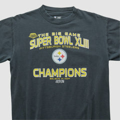 Pittsburgh Steelers NFL 2009 T-shirt Charcoal Vintage