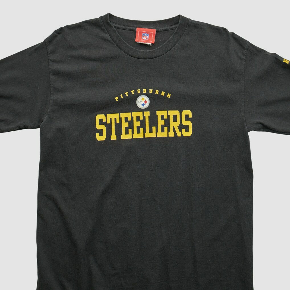 Pittsburgh Steelers NFL 2000s Long Sleeve T-shirt Black Vintage