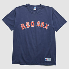 Boston Red Sox Russell 2000s T-shirt - Navy - S by Fanatics Real Vintage T-shirts