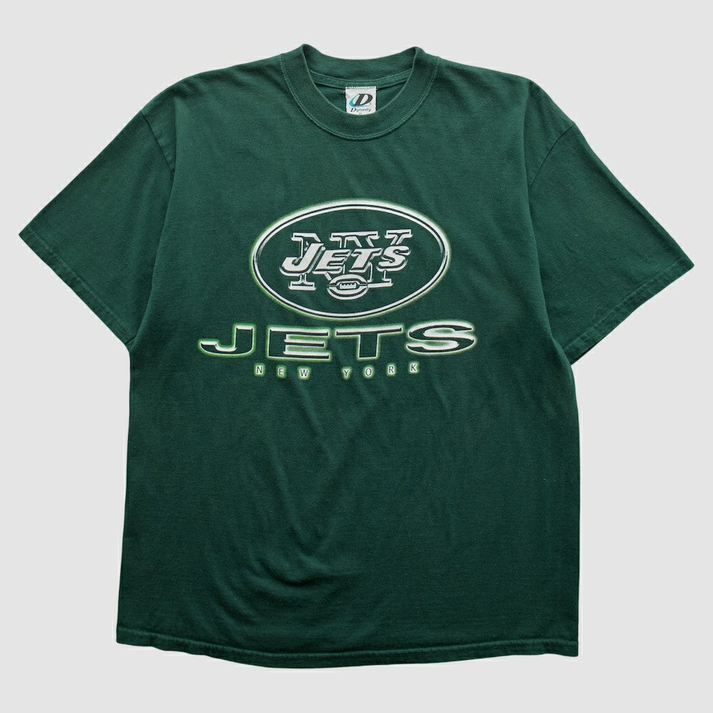 New York Jets Dynasty 2000s T-shirt Green Vintage