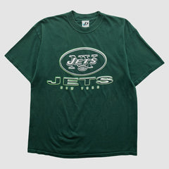 New York Jets Dynasty 2000s T-shirt Green Vintage
