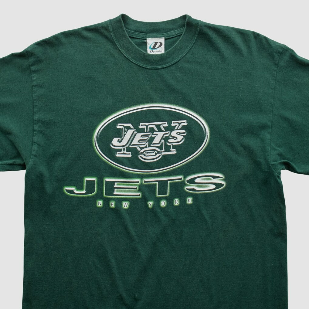 New York Jets Dynasty 2000s T-shirt Green Vintage