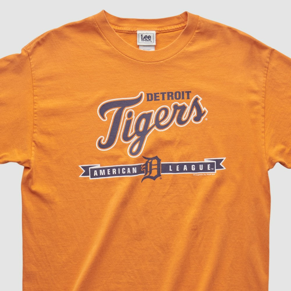 Detroit Tigers Lee Apparel 2007 T-shirt - Orange - S by Fanatics Real Vintage T-shirts