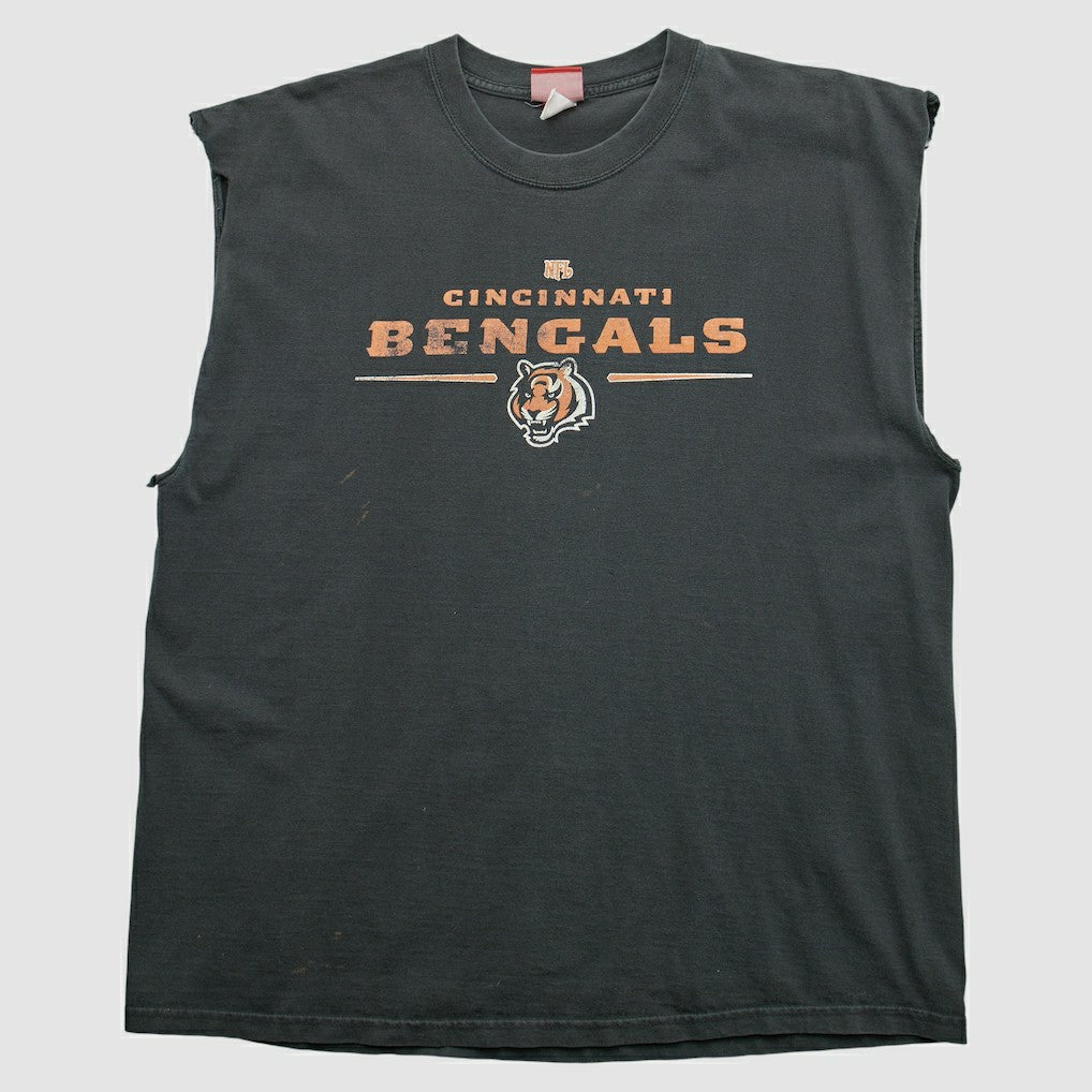 Cincinnati Bengals NFL 2000s Tank Black Vintage