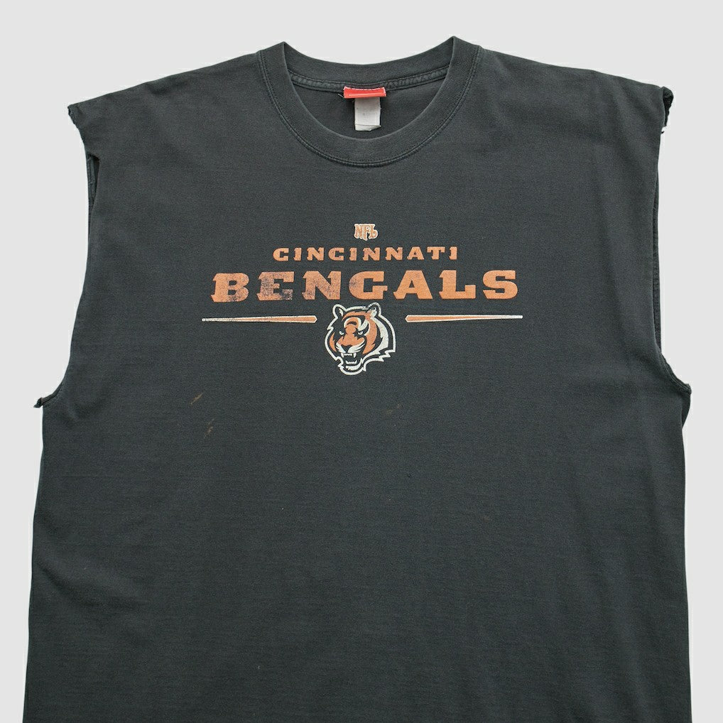 Cincinnati Bengals NFL 2000s Tank Black Vintage