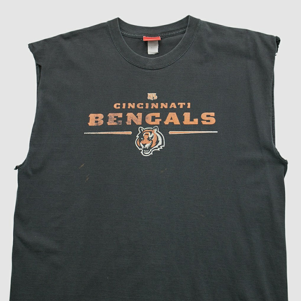 Cincinnati Bengals NFL 2000s Tank Black Vintage