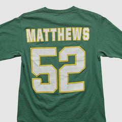 Green Bay Packers NFL 2010s Long Sleeve T-shirt Green Vintage