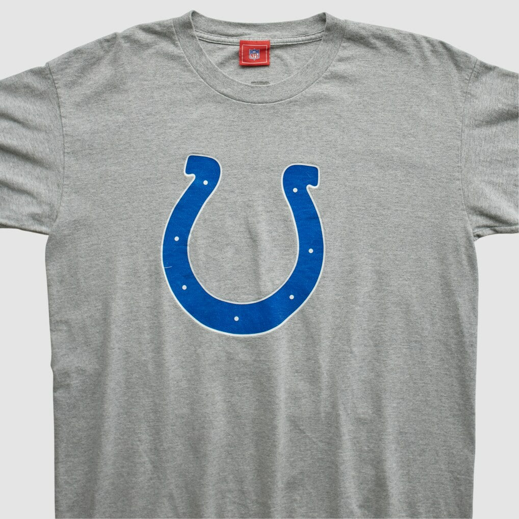 Indianapolis Colts 2000s Long Sleeve T-shirt Heather Gray Vintage
