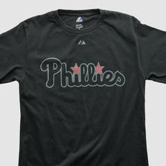 Philadelphia Phillies Majestic 2000s T-shirt - Black - S by Fanatics Real Vintage T-shirts