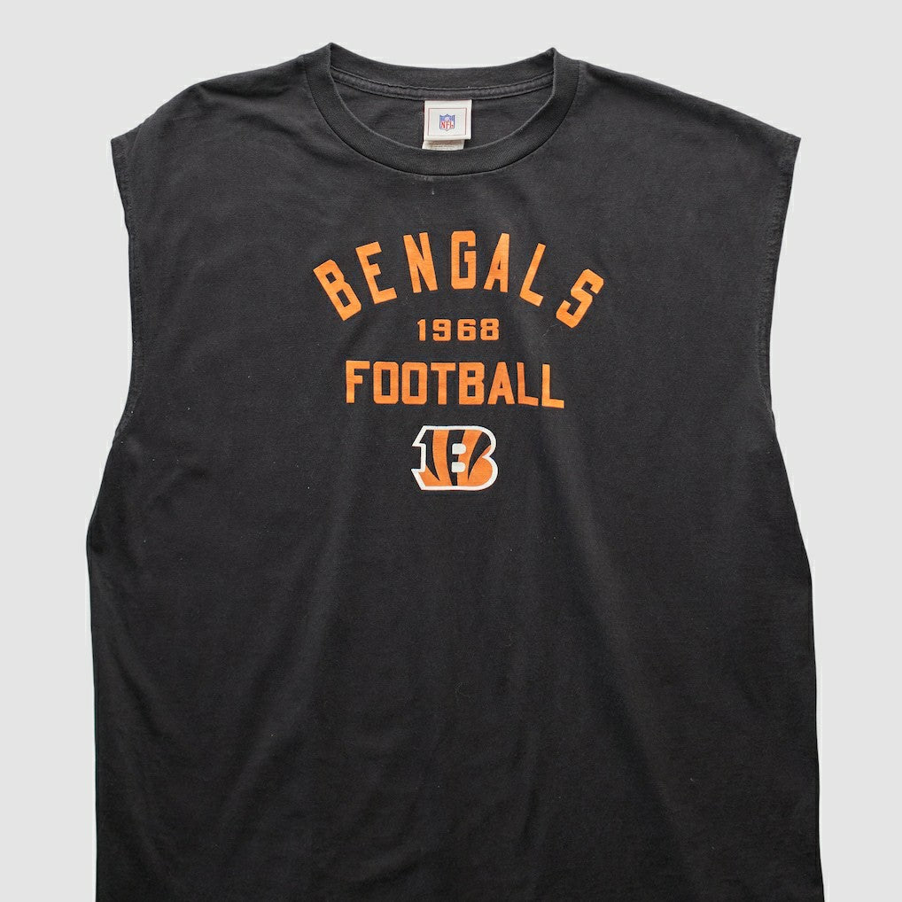 Cincinnati Bengals NFL 2000s Tank Black Vintage