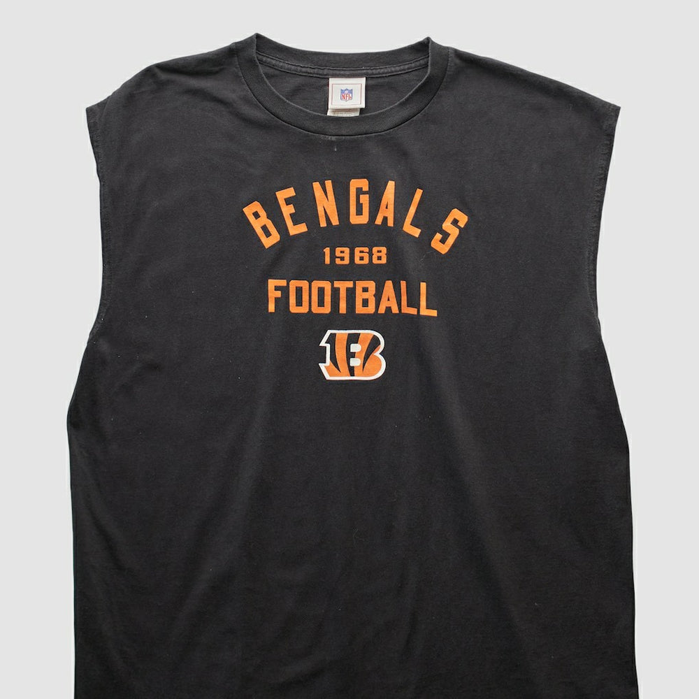 Cincinnati Bengals NFL 2000s Tank Black Vintage