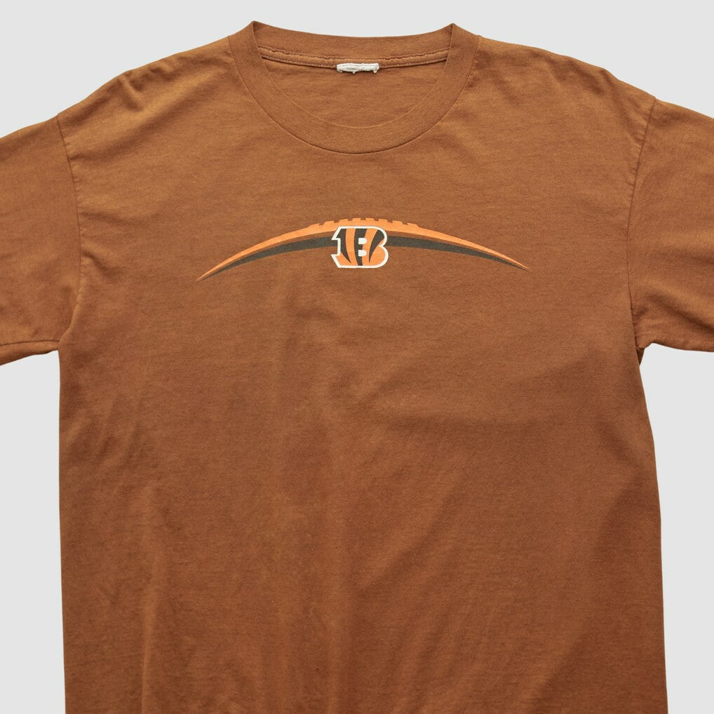 Cincinnati Bengals 2000s Long Sleeve T-shirt Brown Vintage
