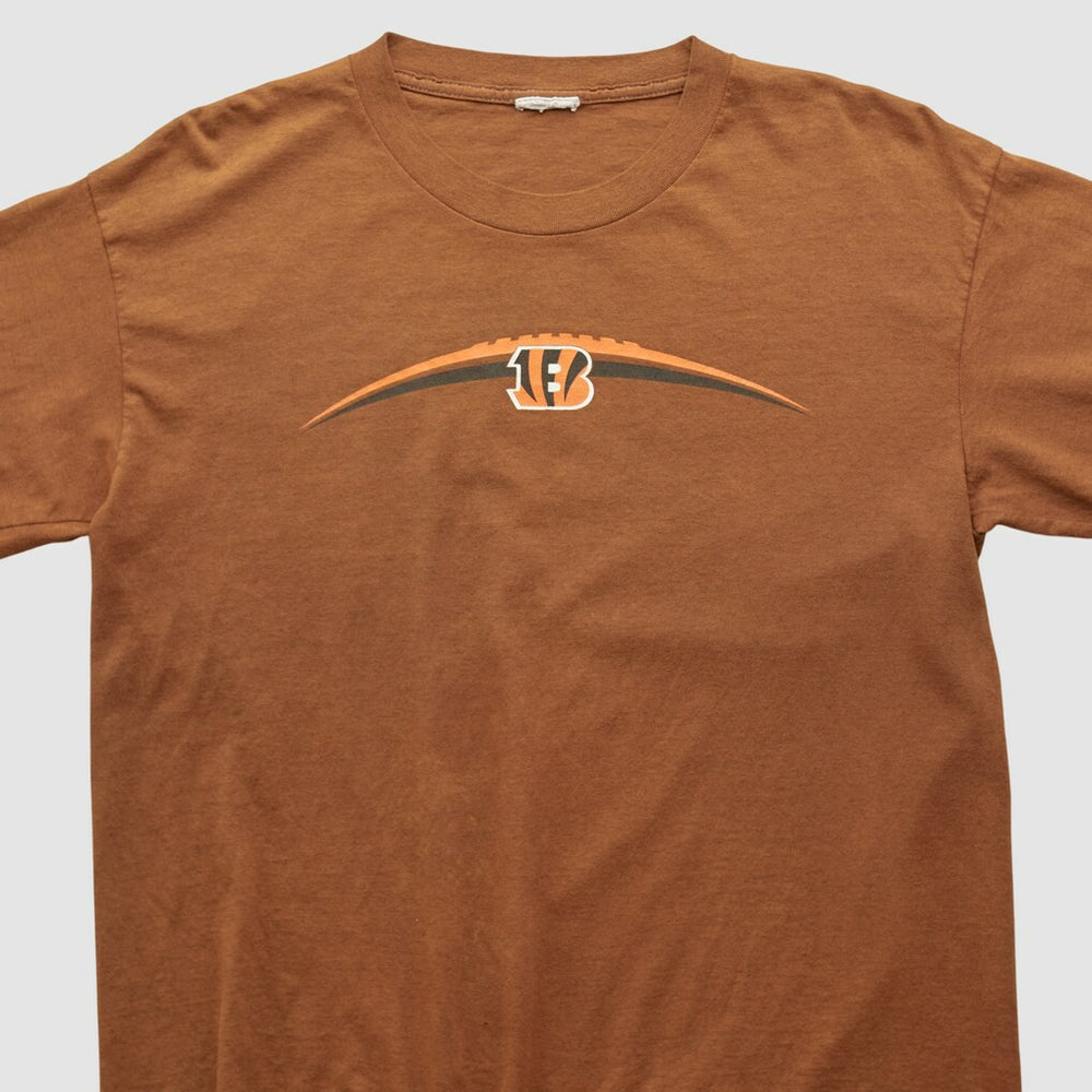 Cincinnati Bengals 2000s Long Sleeve T-shirt Brown Vintage