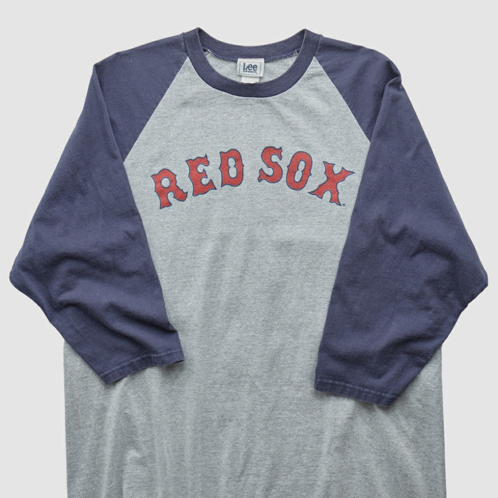 Boston Red Sox Lee Apparel 2000s T-shirt - Heather Gray - XL by Fanatics Real Vintage T-shirts