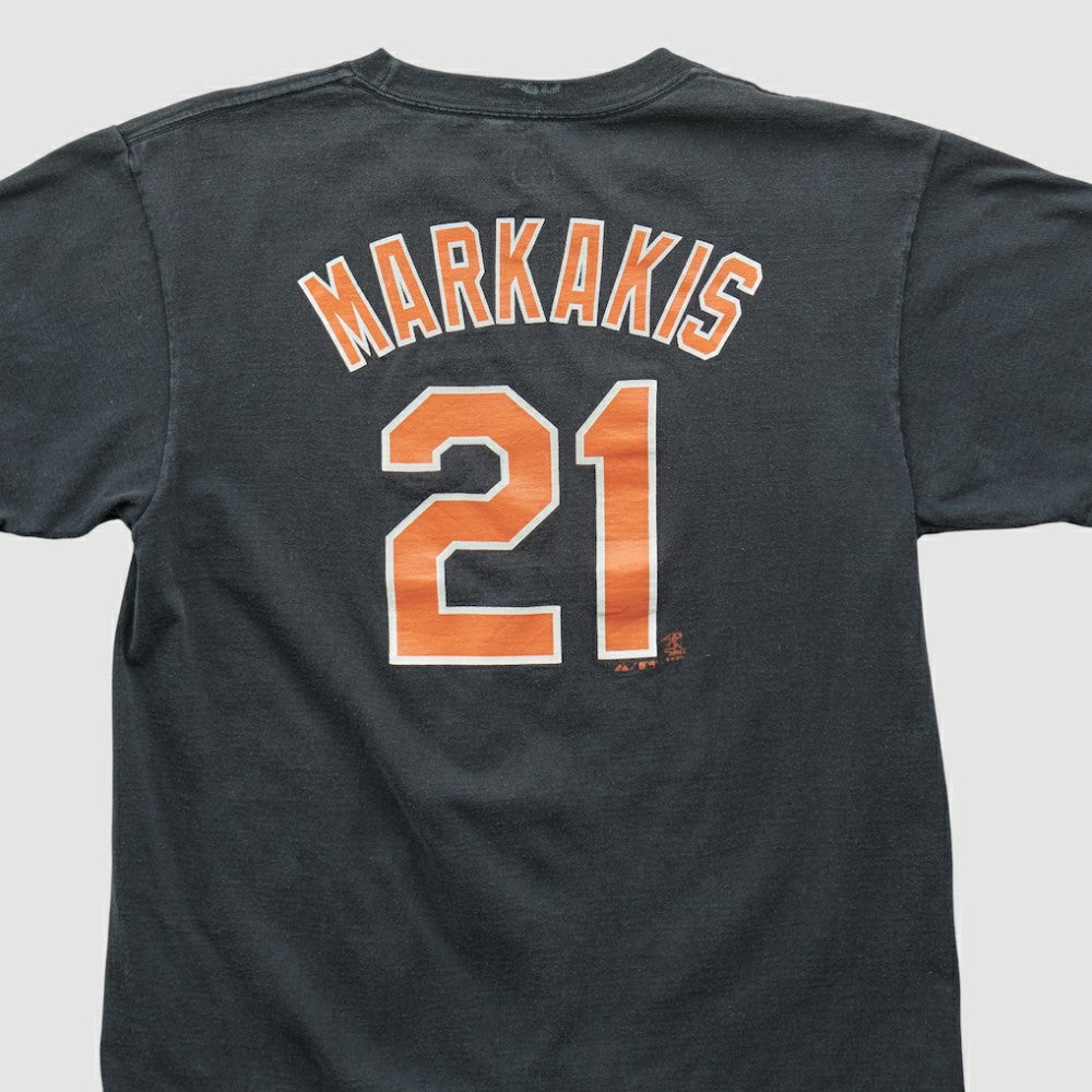 Baltimore Orioles Majestic 2000s T-shirt - Black - XS by Fanatics Real Vintage T-shirts