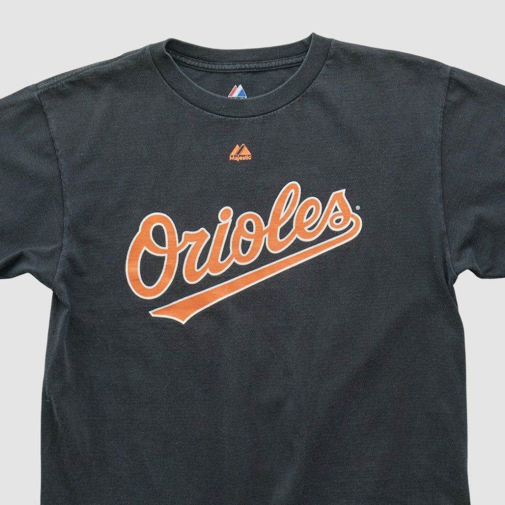 Baltimore Orioles Majestic 2000s T-shirt - Black - XS by Fanatics Real Vintage T-shirts
